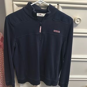 Navy Women’s Vineyard Vines Shep Shirt in Navy
